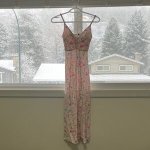 Dex Multicolor Floral Midi Dress